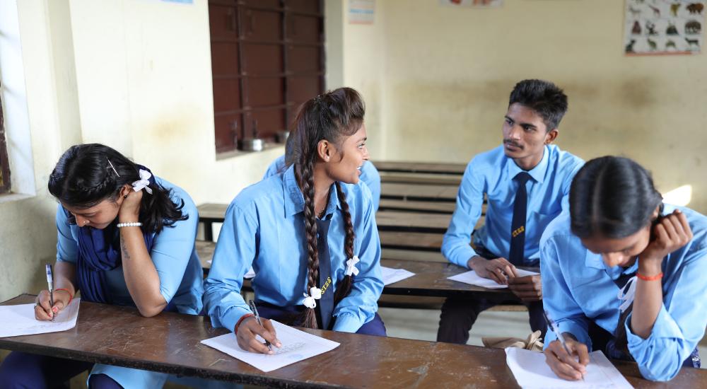 Anita Yadav in her classroom