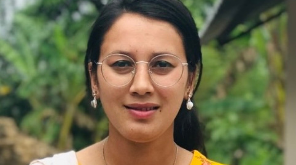 Manisha a trained to ensure communities in the Melamchi region are better equipped in disaster preparedness and flood response