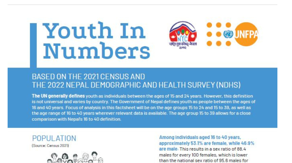 Youth in Numbers Factsheet
