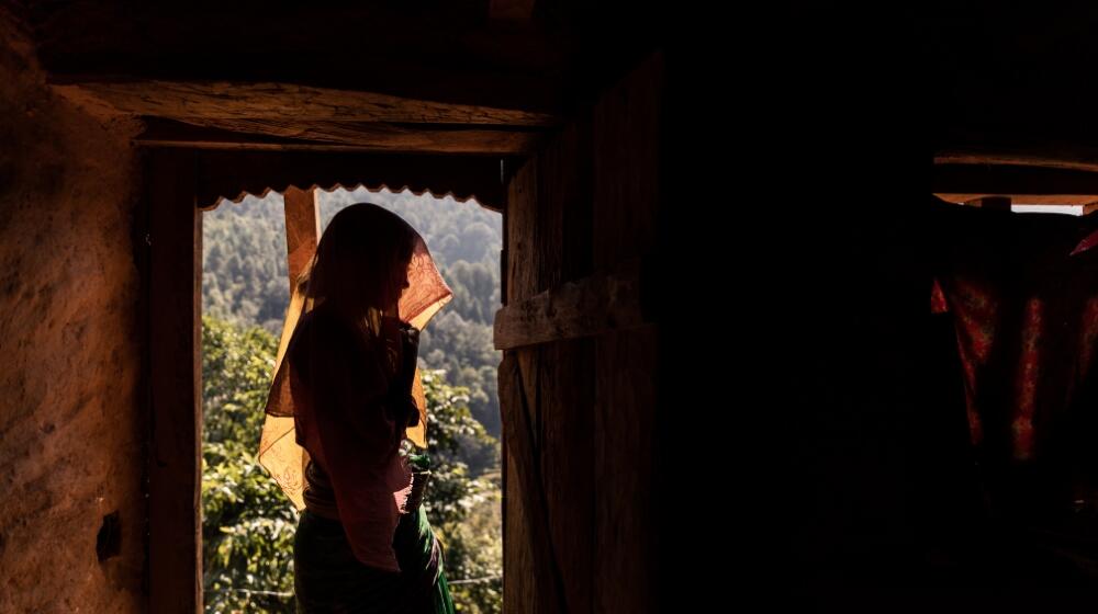 A survivor in Western Nepal 