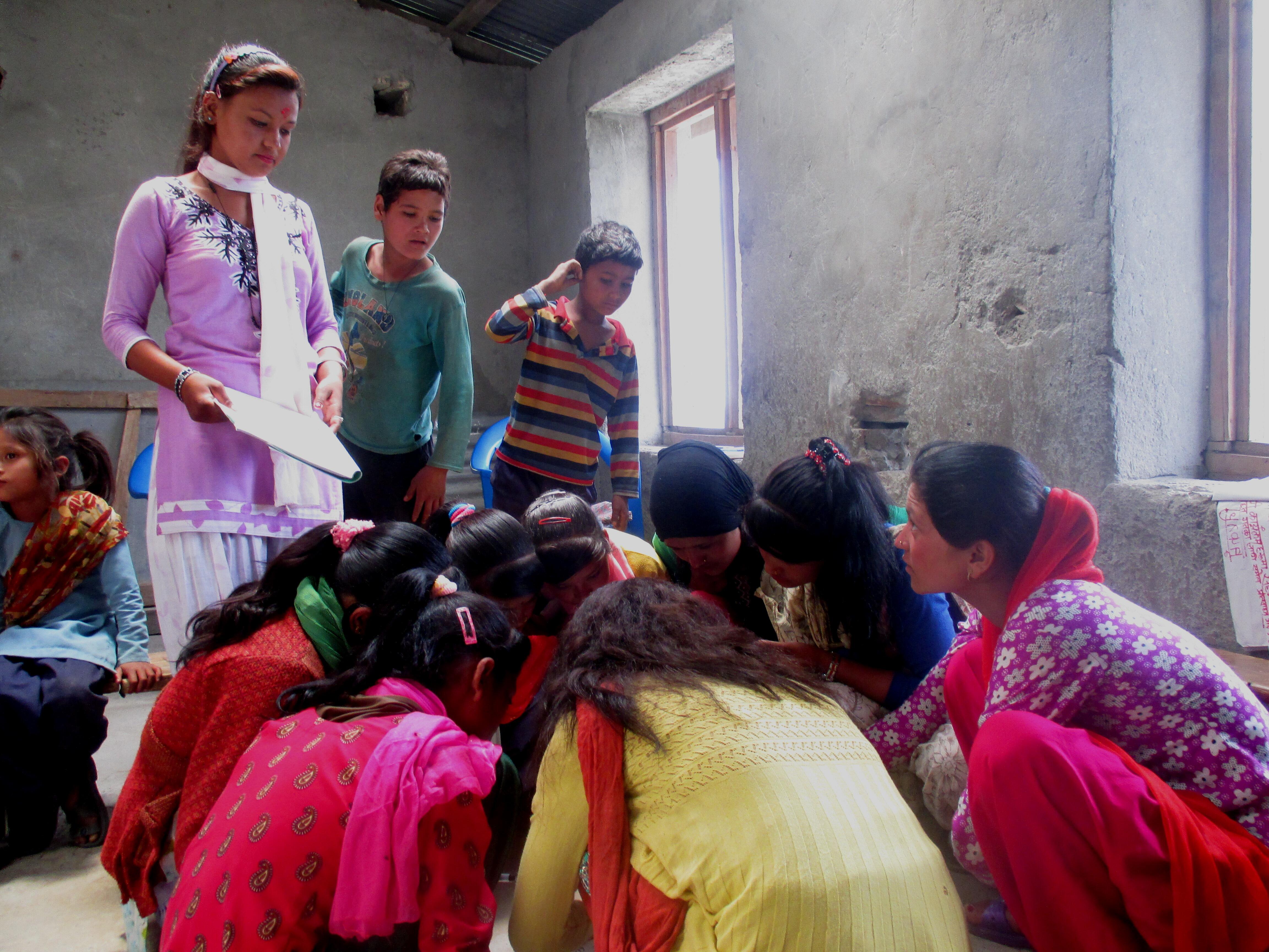 “I was not against my parents, but against their mindset that a girl should be married off at an early age,” says Sangita. 