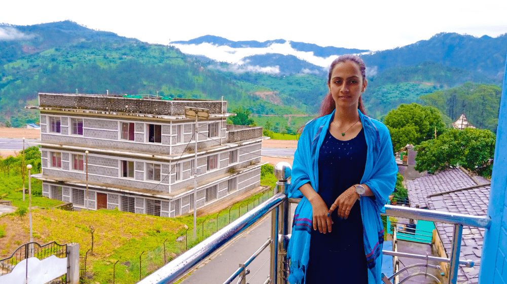 Picture depicts a youth activist and Rupantaran Trainer from the Baitadi District of Nepal