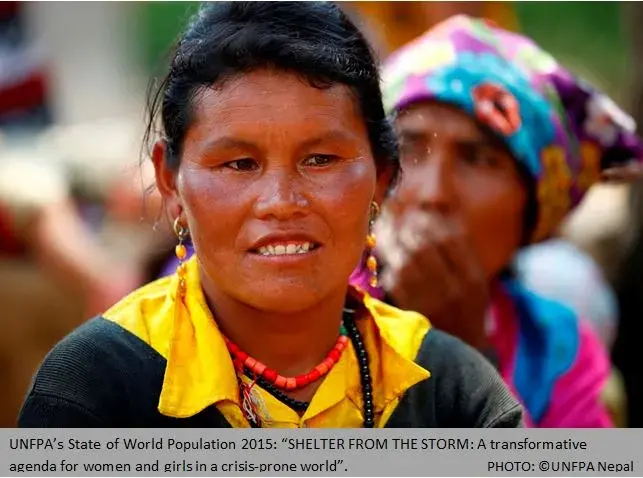 SHELTER FROM THE STORM: State of World Population Report 2015