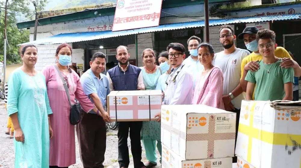 UNFPA extends support to women and girls affected by disaster in Sudurpaschim, Nepal