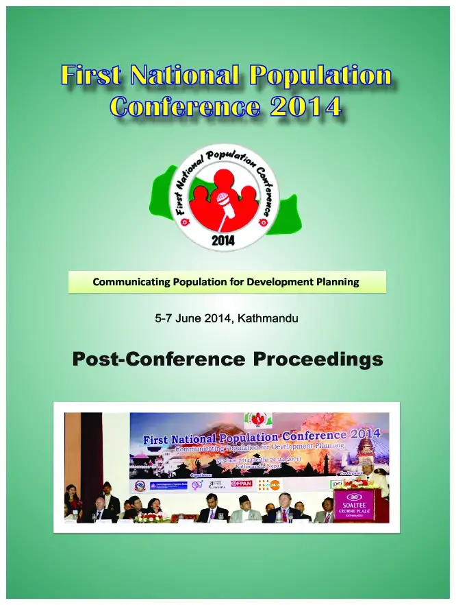 First National Population Conference 2014: Post-Conference Proceedings