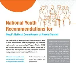 National Youth Recommendations for Nepal’s National Commitments at Nairobi Summit